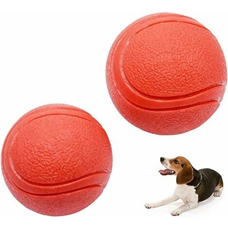 AUklOPVZZ Jouet Pour Chien Sûr Et Non Toxique Balle En Caoutchouc Durable Pour Chiens Jouets De Balle En Caoutchouc Interactifs Et Grinçants Pour Chiens Jouets Pour Grands Chiens, Football Vert