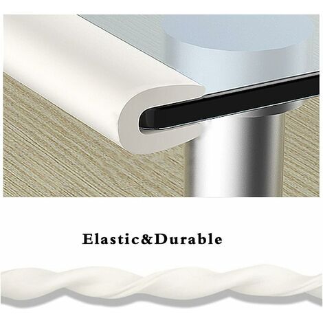 Protection D'Angles Et Rebords Pour Bébés - SSS - 2M - 6.6ft - Blanc