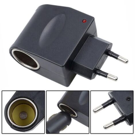 Adaptateur Allume-cigare 12V 2A - Prise Secteur Pour Dashcam, GPS, Purificateur...