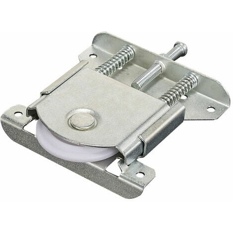 2 pièces Roulette Porte Coulissante placard,Pièces de porte coulissantes pour porte de garde-robe,roues,rouleaux,armoire Runners Guides,Roulette Placard Coulissant Armoire Porte Rouleau,Charge 20 kg