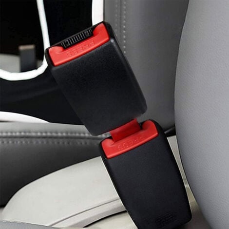 2 pièces boucle de ceinture de sécurité rallonge de ceinture de sécurité sangles de fixation universelles rallonge de ceinture de sécurité pince de siège de voiture ceinture de sécurité de voit Pince 