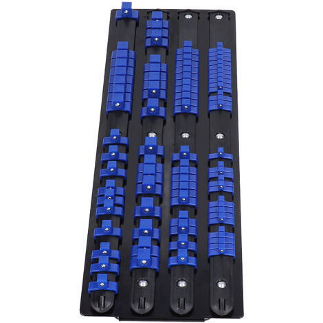 360 ° Organisateur De Douilles ABS Pivotant 1/4 Pouces 3/8