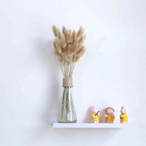 90 Pièces Pampas Herbe Vase DéCoratif Home Arrangements, Herbe de Pampa SéChéE Plantes Fluffy Fleurs SéChéEs 55 Cm