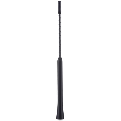 Antenne universelle pour autoradio flexible anti-bruit 22,9 cm AM FM Radio Antenne avec vis M5 M6 pour voiture
