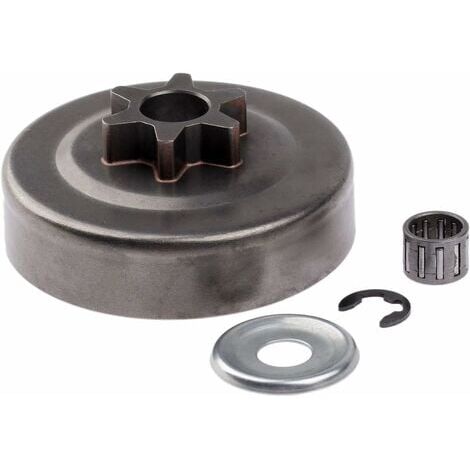 Tambour Embrayage 3/8 6T Pour Stihl MS170-MS250 - Kit Avec Rondelle Et Clip