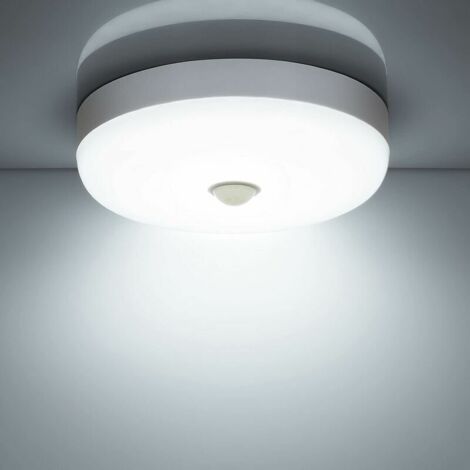 Plafonnier LED B.K.Licht IP54 - 13W 3000K - Pour Salle De Bain, Balcon Et Extérieur - Ø220mm