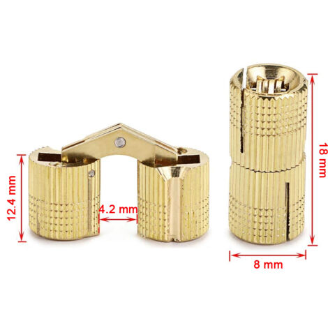 Vis métaux Laiton Tête cylindrique TC Fendue M4X10