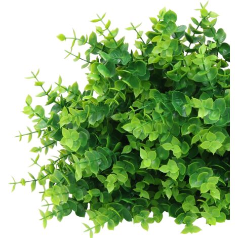 Buis artificiel (lot de 7), tiges de buis artificielles de verdure de ferme, fausses plantes et ressorts de verdure pour la ferme, la maison, le jardin, le bureau, la terrasse, le mariage et la décora