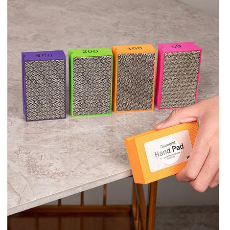 Tampons De Polissage Diamant Pierre De Béton De Marbre De Granit Sec Et Humide 79826385