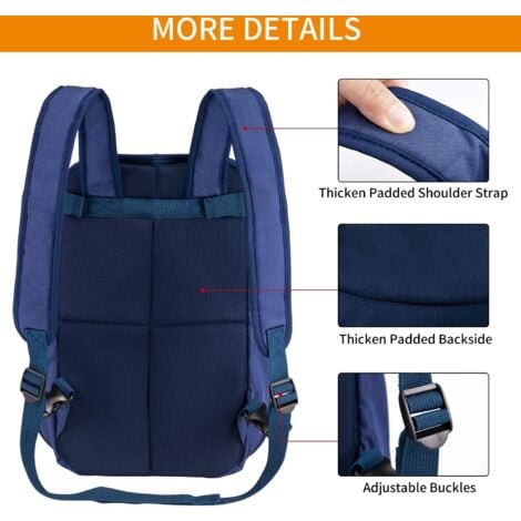 Sac Ventral Chien, Porte Chien Sac Transport pour Chien Chat (M ) Sac à Dos Sortie, Voyage, Camping Sac Ventral de Transport pour Petit Animaux Portable et Sr Supporte Jusqu'a 12KG