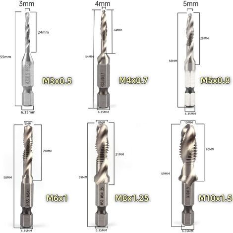 Taraud Pour Filetage Métrique ISO, HSS-E, Norme DIN 371, Modèle 791 GUHRING