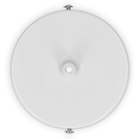 Douille De Lampe E27 Avec Câble 80cm - Anneau Fixation Plafond - Blanc - Pour Abat-Jour Et Suspension