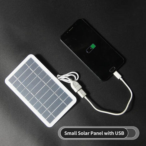 mini solar panel mobile charger