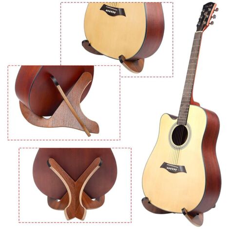 Support Guitare Multiple Musbeat - Bois Dur - Pour 5 Guitares Électriques Ou 3 Acoustiques - Design Pliable