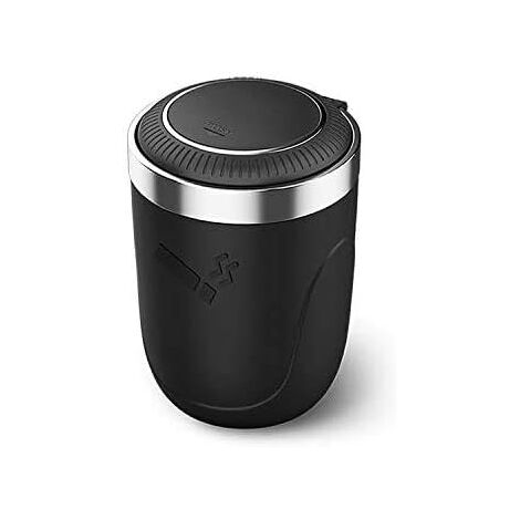 Cendrier Voiture LxwSin Avec LED - Détachable, Auto-Extinguible - Pour Auto, Van, Camping
