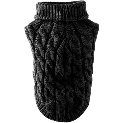 Chien Pull Manteau Pet Doux À Tricoter Laine Chandails D'hiver Pour Chiens Chats