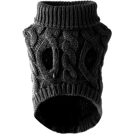 Chien Pull Manteau Pet Doux À Tricoter Laine Chandails D'hiver Pour Chiens Chats