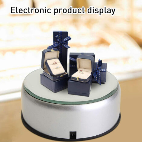 Présentoir LED 7 Couleurs Pour Cristaux Et Bijoux - Base Lumineuse Avec Effets, Alimentation USB/piles