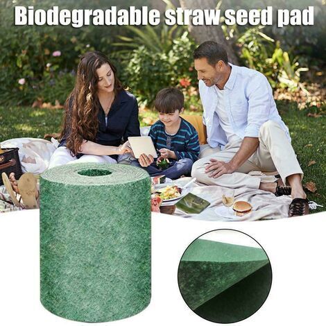Ruban De Joint Pour Gazon Artificiel - 15cm X 10m - Autocollant, Imperméable, Vert - Outbit