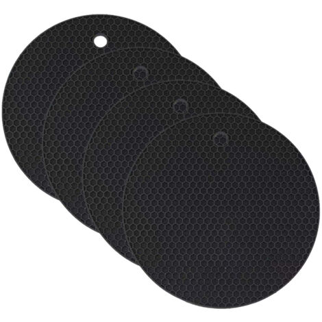 Tapis De Couette En Silicone Support De Pot Coussins Chauds Polyvalents Dessous De Verre Résistants à La Chaleur Tapis D'Isolation