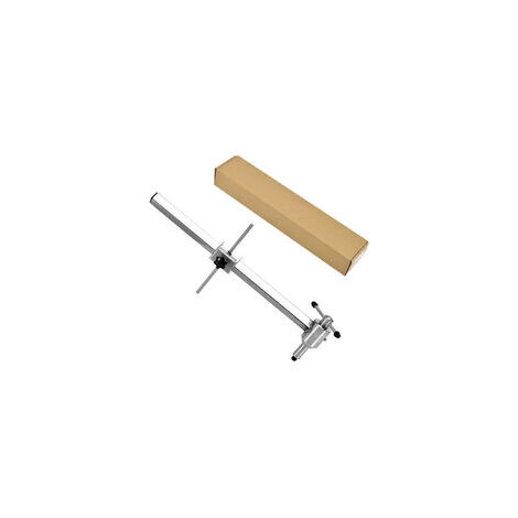 Jauge D'alignement Pour Patte De Dérailleur QWORK – Outil De Réparation Vélo, En Alliage D'aluminium, Avec Tige Inox Graduée, Pour Réglage De Précision