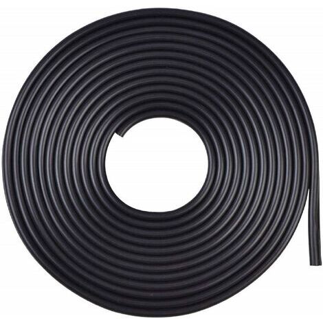 YUOIUX - Lot De 10 Butoirs De Protection En Caoutchouc Noir Pour Bords De Portières De Voiture