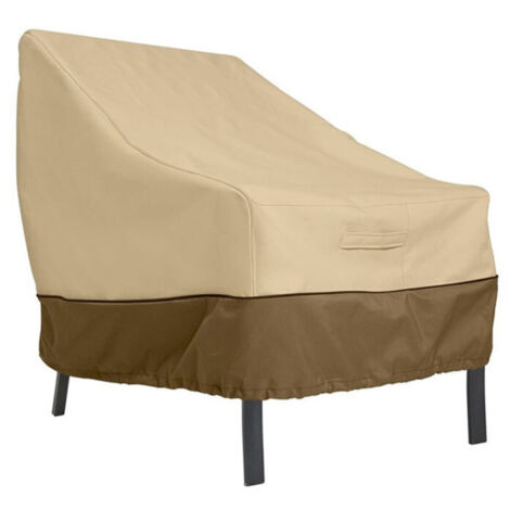 AIBAOBAO Housse De Protection Canapé Jardin - Tissu Oxford Imperméable 147x83x79cm | Protection UV