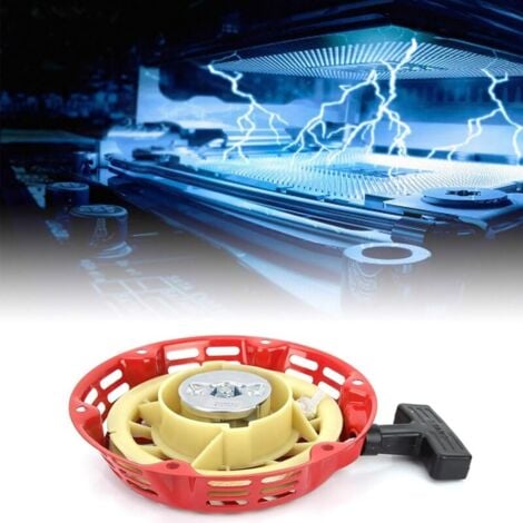 Démarreur Tirette , Démarreur à Tirette à Recul Remplacement pour Générateur de Recul 168F 170F 2-3KW