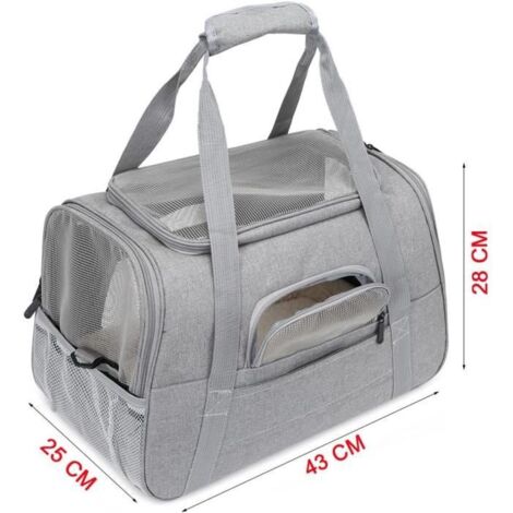 Pecute Dimension Sac Transport Chat Avion Pecute Sac à Dos