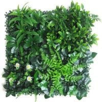 Haie Végétale Artificielle Convenable À La Décoration De Jardin Avec De L'Herbe Artificielle