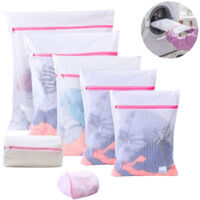 Lot De 9 Sacs à Linge Pour Machine - Filets Protection Lingerie - Grand/Moyen/Petit - Anti-Embellage