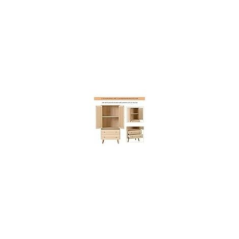 NEED Buffet Armoire de Cuisine Meuble de Rangement Commode Armoire avec Tiroirs pour Cuisine, Salle à Manger, Salon