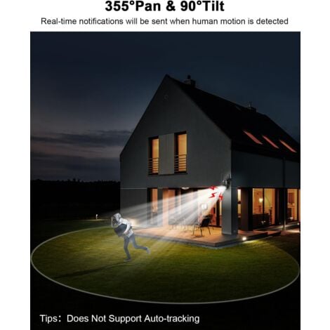 ANRAN 3G/4G LTE Caméra de Surveillance Solaire Extérieur , Carte SIM et SD 32GB, Vision Nocturne Couleur, Détection Humaine, 2K/3MP 4G Caméra Exterieur, Audio Bidirectionnel, Projecteurs,  G1 Noir