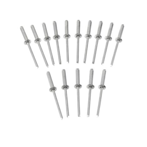 STANLEY 1-PAA48T 1-PAA48 Aluminium Rivets Long 3 x 12mm Pack of 15 STA1PAA48 (1/3)