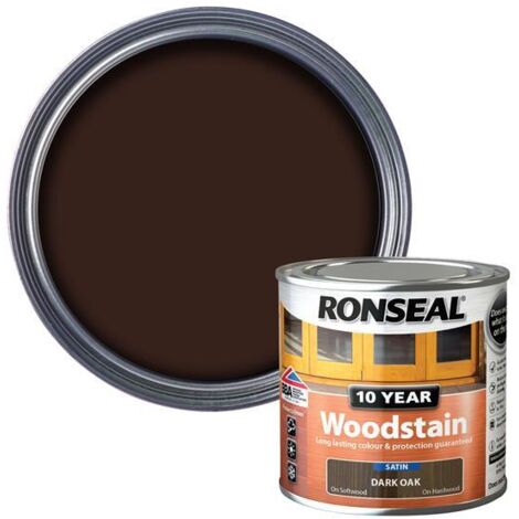 10 Year Woodstain Dark Oak 250Ml