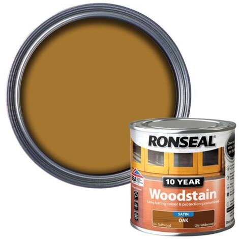 10 Year Woodstain Oak 250Ml