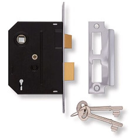 Union 2295 UNION Y2295-PL-2.50 2295 2 Lever Mortice Sashlock Polished Brass 63mm 2 ...