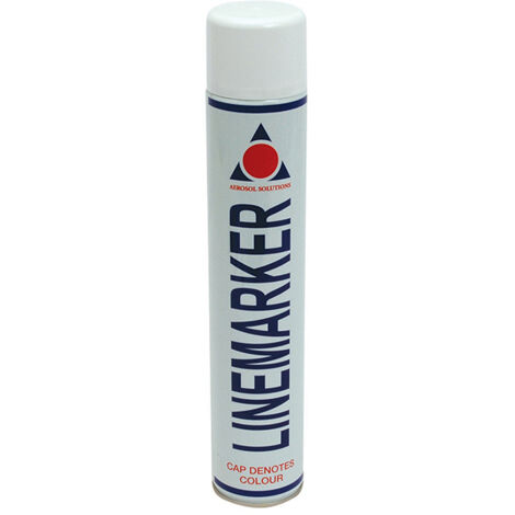 Aerosol 0901 0901 Line Marking Spray Paint White 750ml AERLMPW