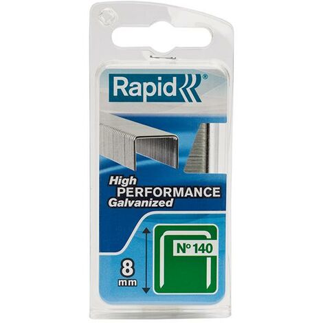 140/8Nb 8Mm Galvanised Staples Narrow Box 970 (1/3)