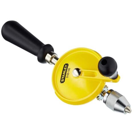 Stanley 0-03-105 Hand Drill - Durable Corded Power Drill for Home and Professional Use