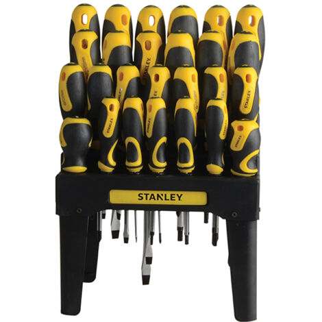 STANLEY® STHT0-62142 062142 Screwdriver Set in Rack, 26 Piece STA062142