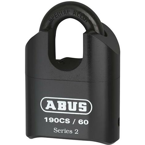 190/60 60Mm Heavy-Duty Combination Padlock Closed Shackle (4-Digit) Carded