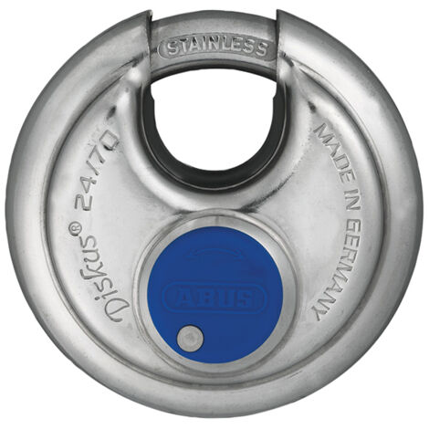ABUS Mechanical 24IB/70mm Diskus® Padlock Carded ABU24IB70C