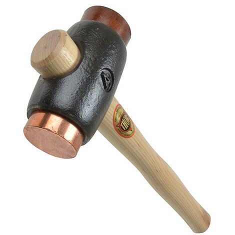 216 Copper / Hide Hammer Size 4 (50Mm) 2380G