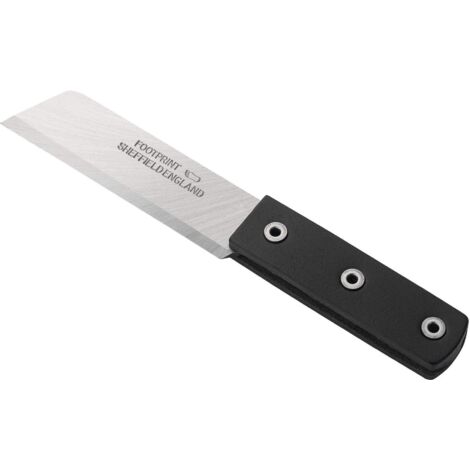 Footprint FOO182 182 Hacking Knife with 4.1/2-inch (114mm) Blade for Precision Cutting and Hacking Tasks