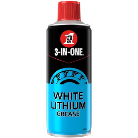 3-IN-ONE® 3-IN-ONE White Lithium Spray Grease 400ml HOW44016 (1/5)