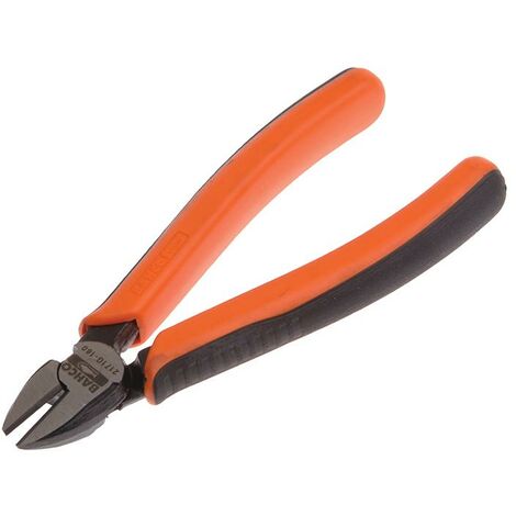 Bahco 140mm Diagonal Cutting Pliers with Bi-Component Handle and Polished Finish