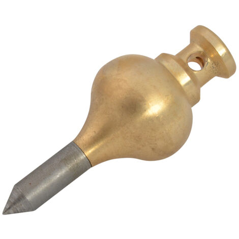 Monument 251K 251K Brass Plumb Bob 230g (8oz) Size 4 MON251