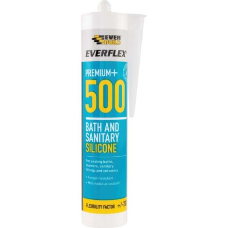 500 Bath & Sanitary Silicone Sealant Translucent 290Ml