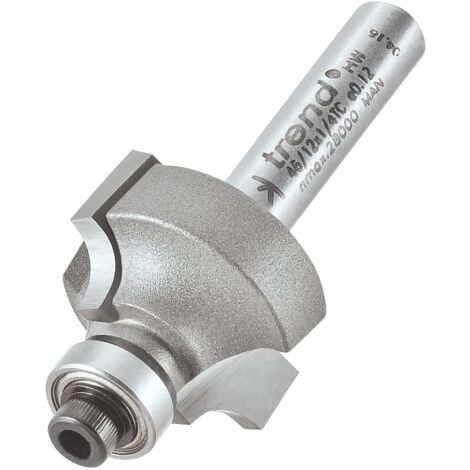 46/12 X 1/4 Tct Bearing Guided Ovolo & Round Over 4.8Mm Radius
